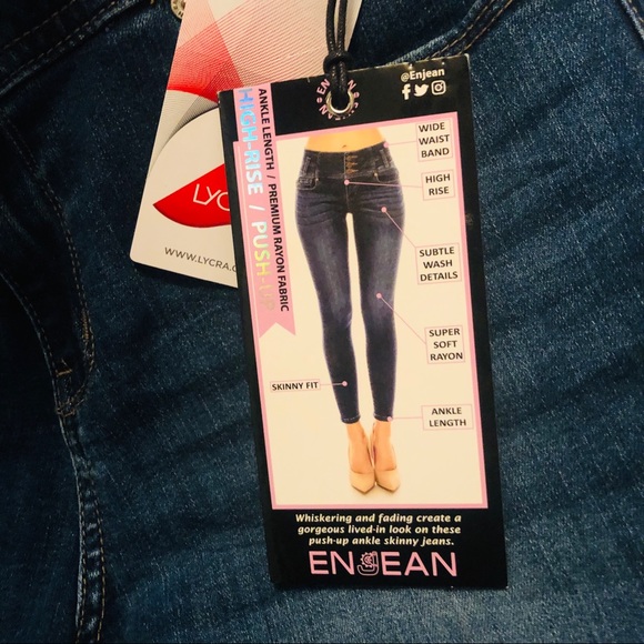 enjean | Jeans | Enjean High Rise Push 